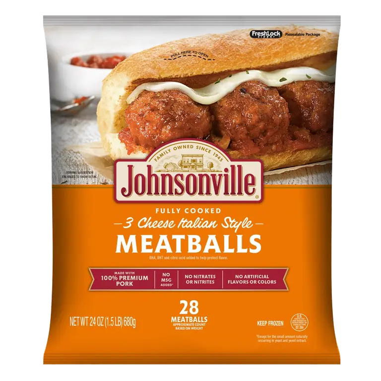 3 Cheese Italian Style Meatballs, 3 Cheese Italian Style