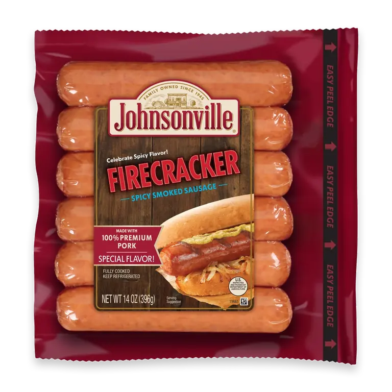 Firecracker Smoked Sausage Links