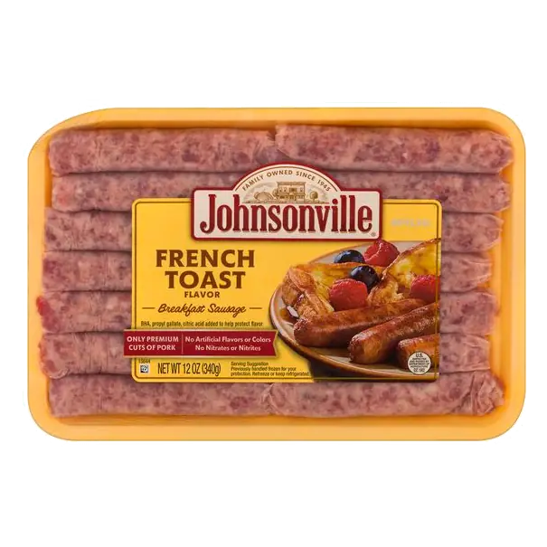 French Toast Pork Breakfast Sausage Links - 14 ct