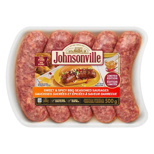 Gluten-Free Frozen BBQ Sausage Sweet And Spicy 500 g