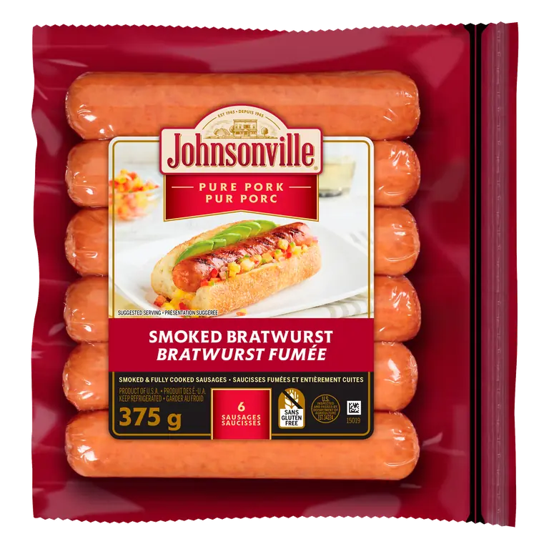 Sausage Smoked Bratwurst 375 g