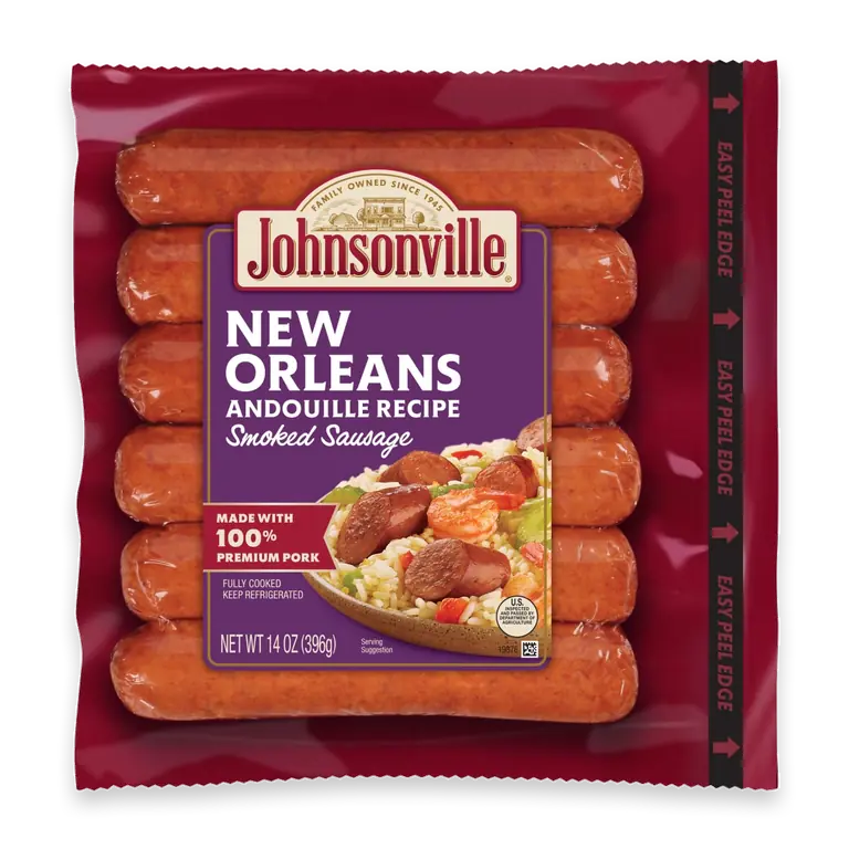 New Orleans Andouille Smoked Sausage Links