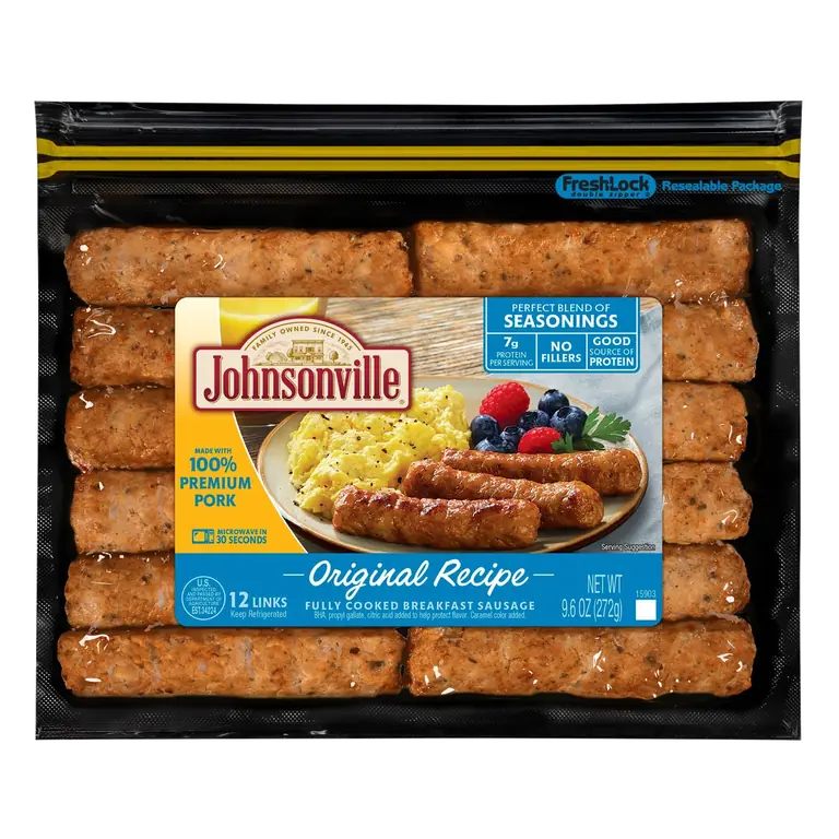 Original Recipe Fully Cooked Breakfast Sausage