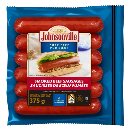 Smoked beef sausage 375 g