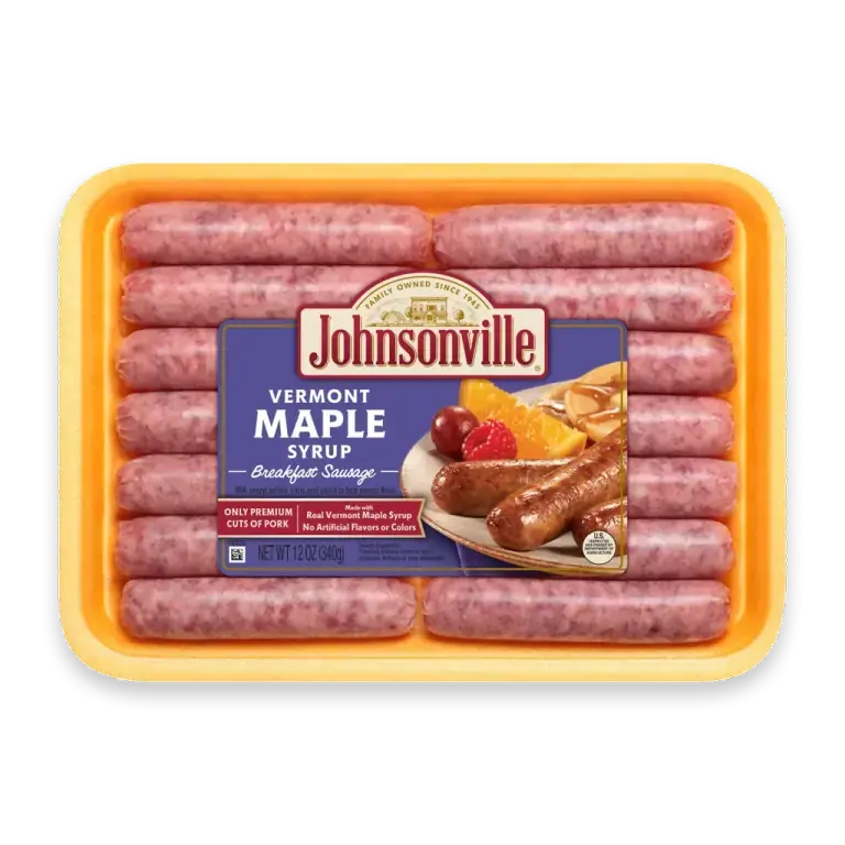 Vermont Maple Syrup Breakfast Sausage Links