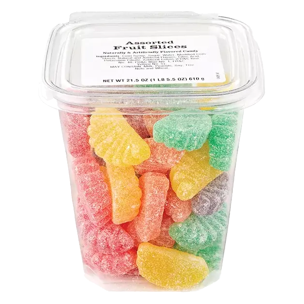 Fresh Fruit Jelly Slices Tub