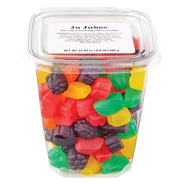 Fruit Flavored Ju Jubes Tub