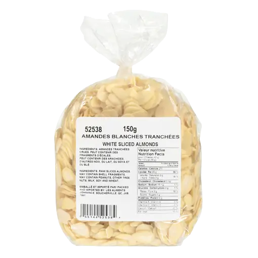 Almonds White Sliced 150 g