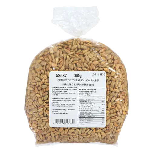 Sunflower Seeds Roasted No Salt 350 g