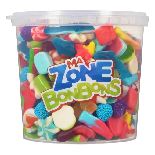 Les Ailments Johnvince Candy Gummies Tsunami Bulk 1.9 kg