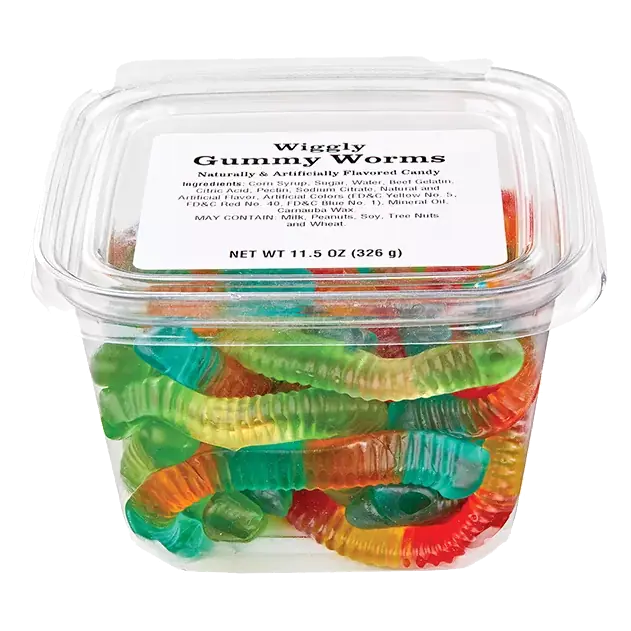 Gummy Worms Tub