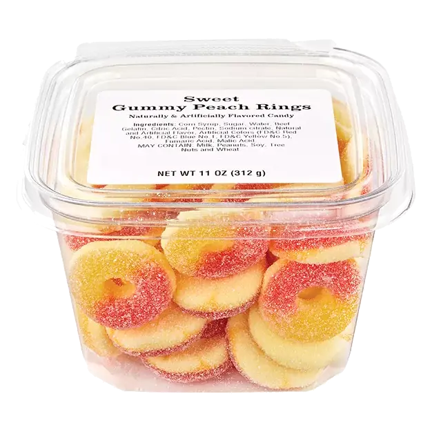 Sweet Peach Gummies Tub