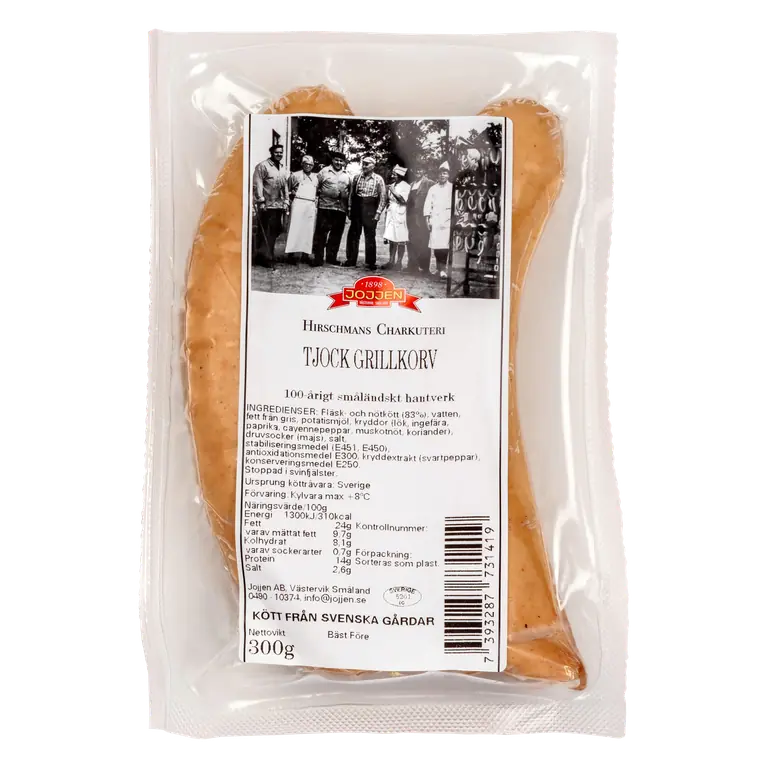 Grillkorv Tjock