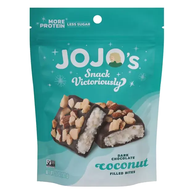 Dark Chocolate Coconut Filled Bites