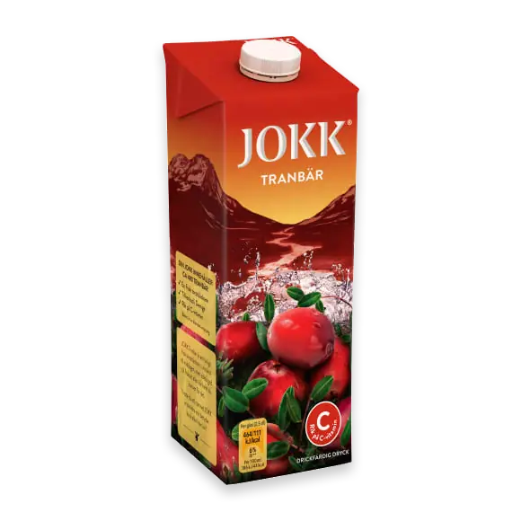 Jokk Tranbär Dryck