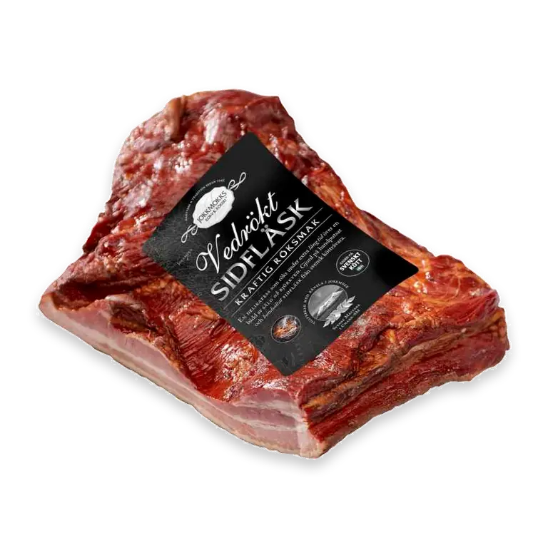 Sidfläsk Vedrökt
