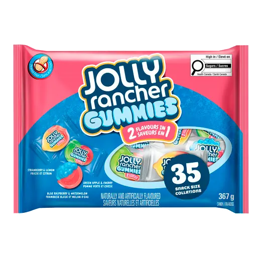 Gummies Candy 2 Flavours In 1 Assorted 367 g