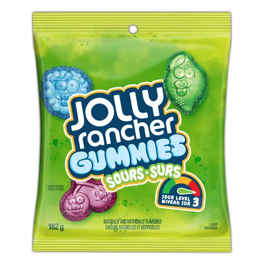 Peg Bag Gummies Original Sour 182 g
