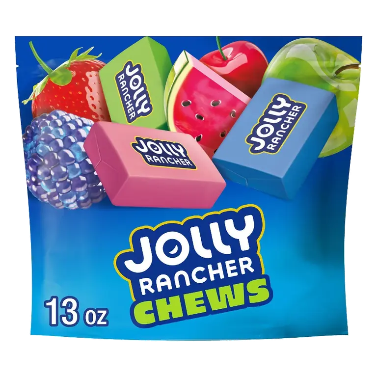 Original Strawberry, Cherry, Watermelon, Blue Raspberry, Green Apple Chews Candy