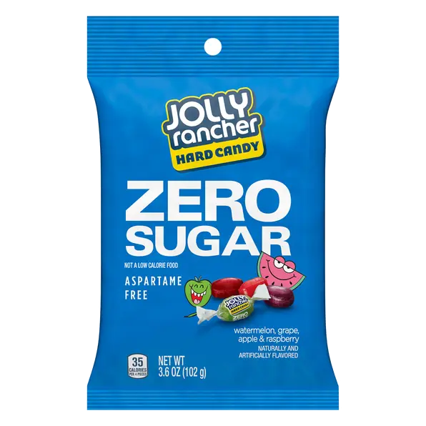 Watermelon, Grape, Apple & Raspberry Zero Sugar Hard Candy