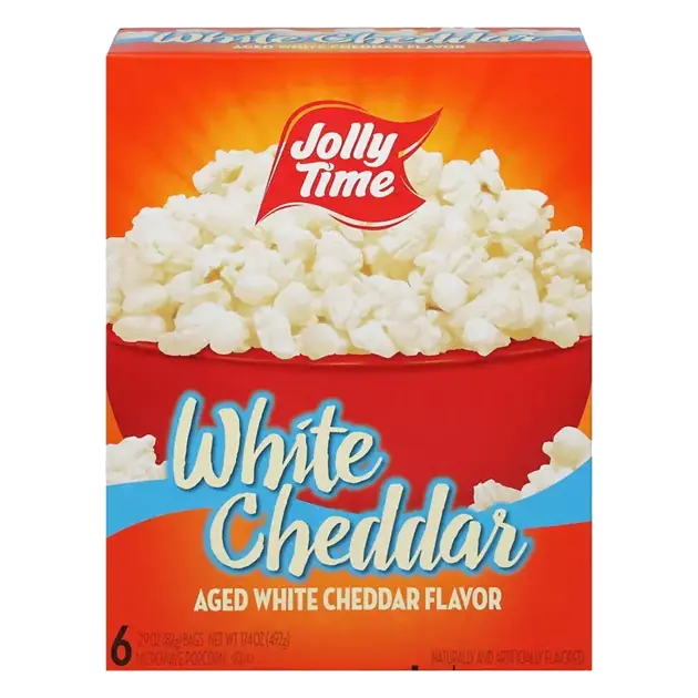 Microwave Popcorn, White Cheddar