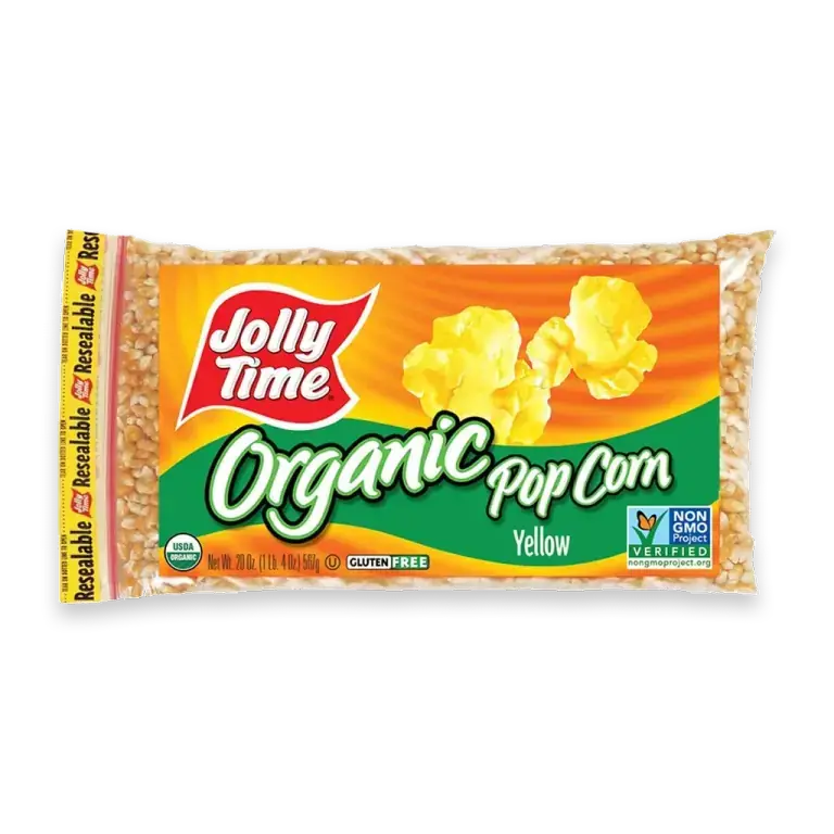 Organic Yellow Popcorn Kernels