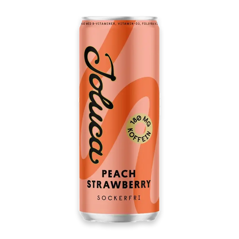 Energidryck Peach Strawberry 33cl