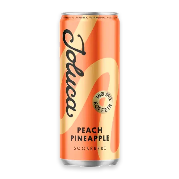 Joluca Peach Pineapple Energidryck