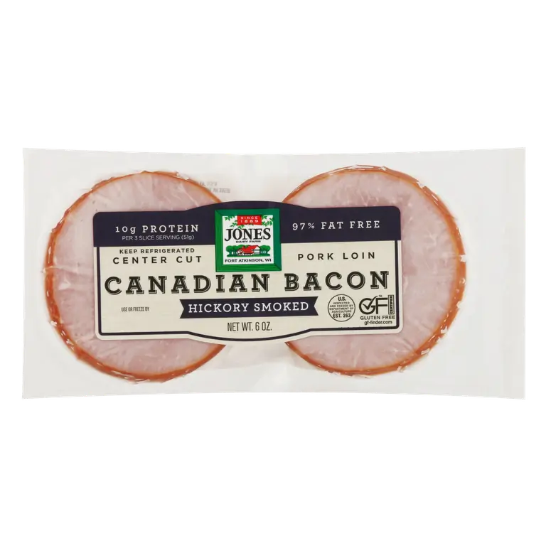 Canadian Sliced Bacon, 10 slices