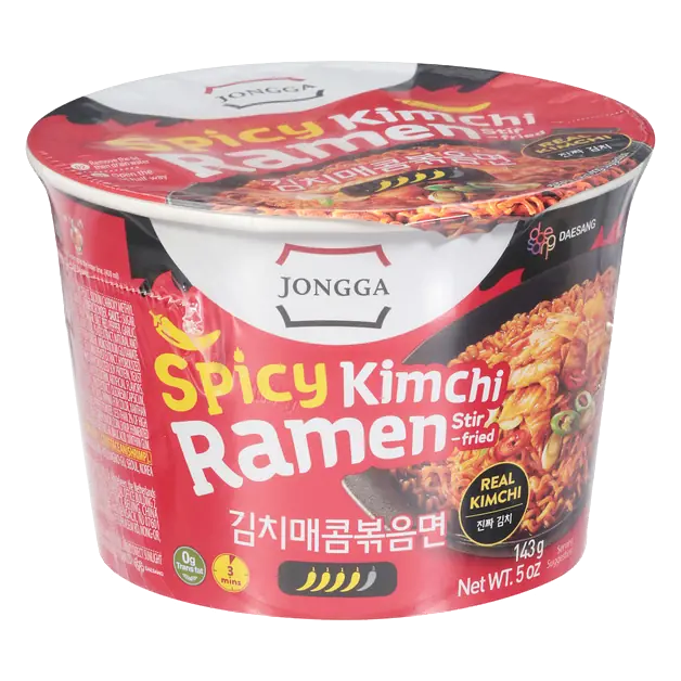 Spicy Kimchi Ramen Stir-Fried