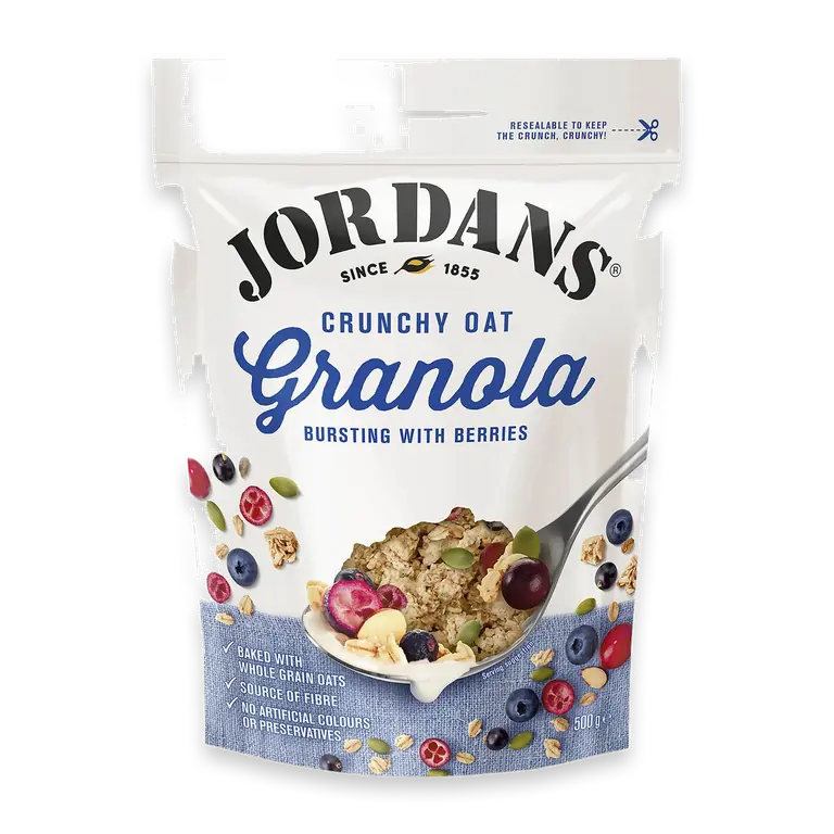 Bursting With Berries Crunchy Oat Granola