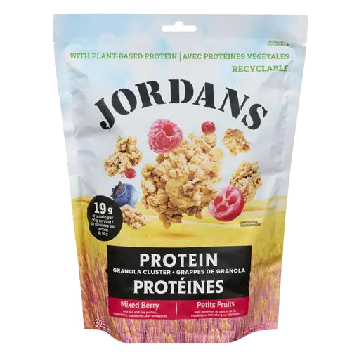 Granola Clusters Protein Mixed Berry 325 g