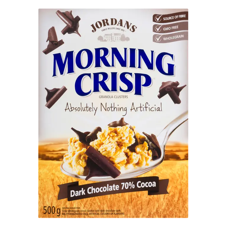Morning Crisp Cereal Dark Chocolate 500 g