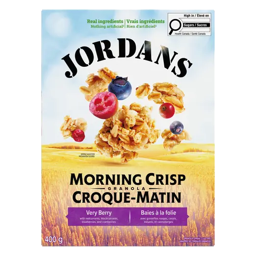 Morning Crisp Granola Cereal Very Berry 400 g