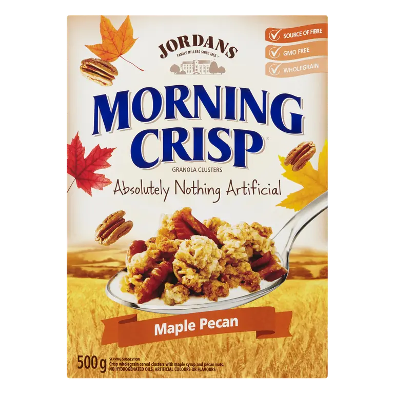 Morning Crisp Granola Clusters Maple Pecan 500 g