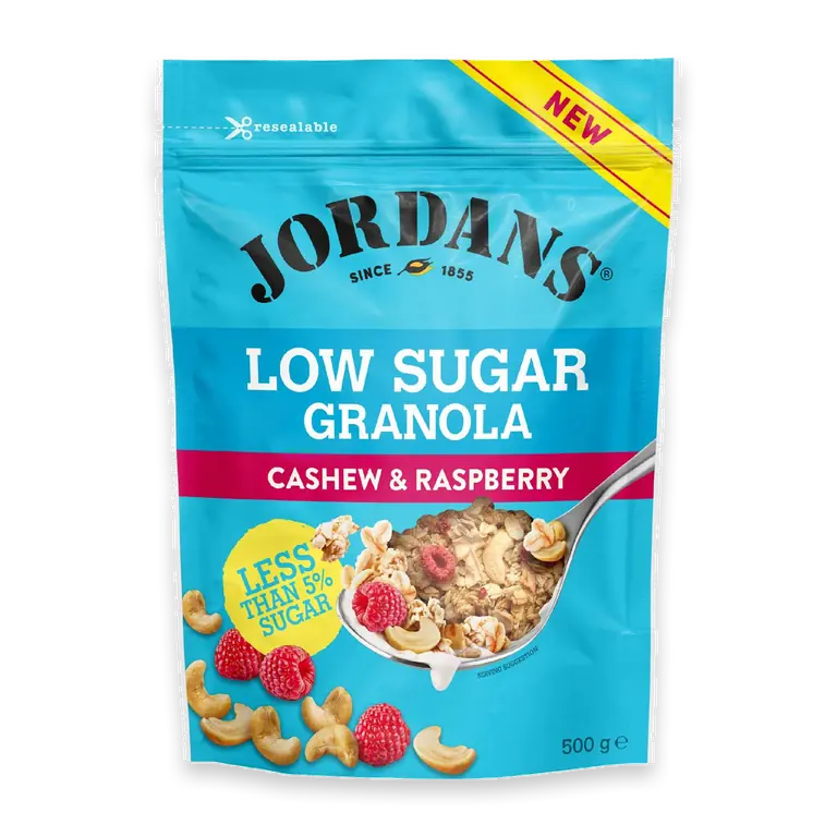 Low Sugar Granola Cashew & Raspberry