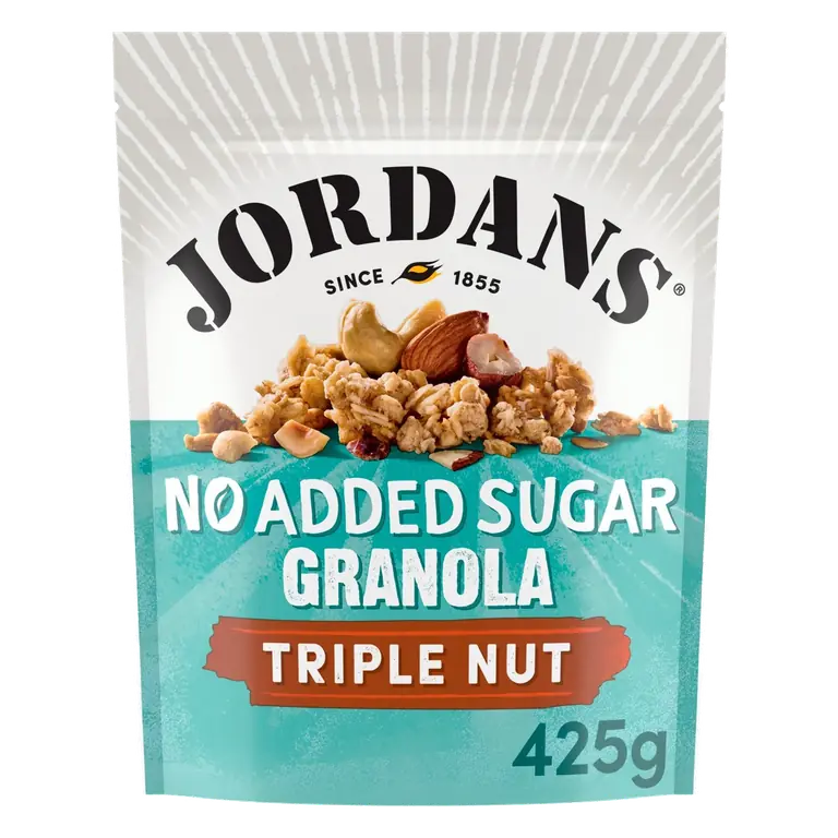 No Added Sugar Triple Nut Granola Breakfast Cereal 425g