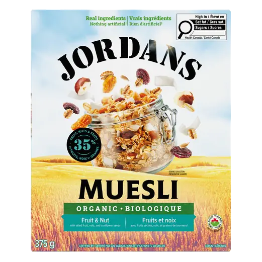 Organic Muesli Fruit & Nut 375 g