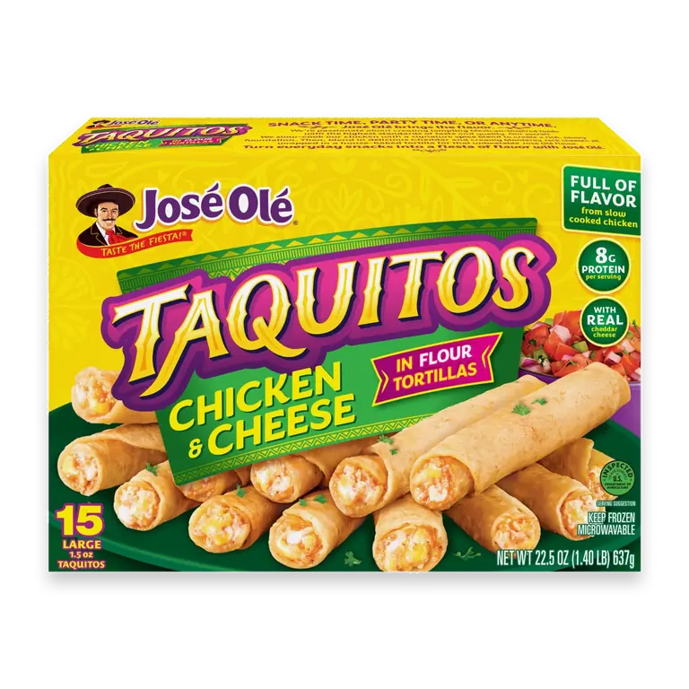 Flour Tortilla Chicken & Cheese Tacquitos