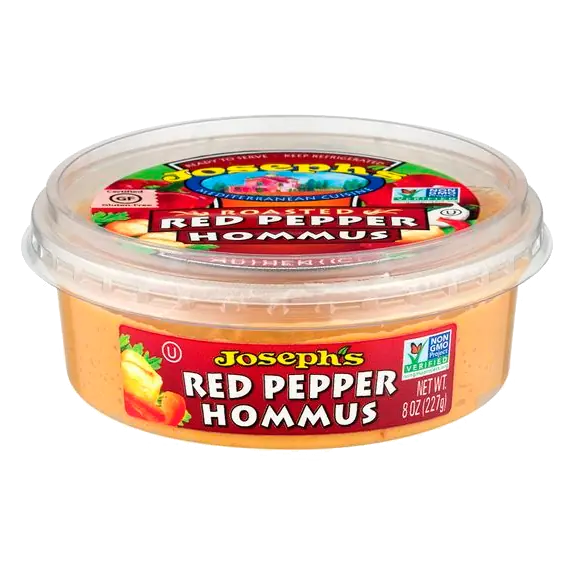 Gluten Free Roasted Red Pepper Hommus
