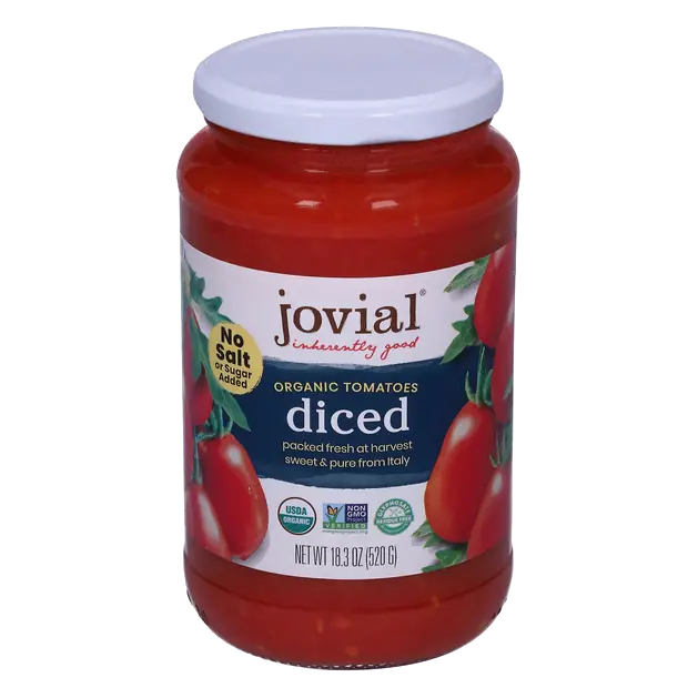 100% Organic Diced Tomatoes