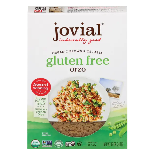 Jovial Gluten Free Orzo