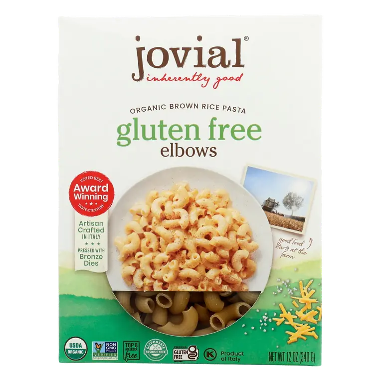 Organic Gluten Free Brown Rice Pasta, Elbows