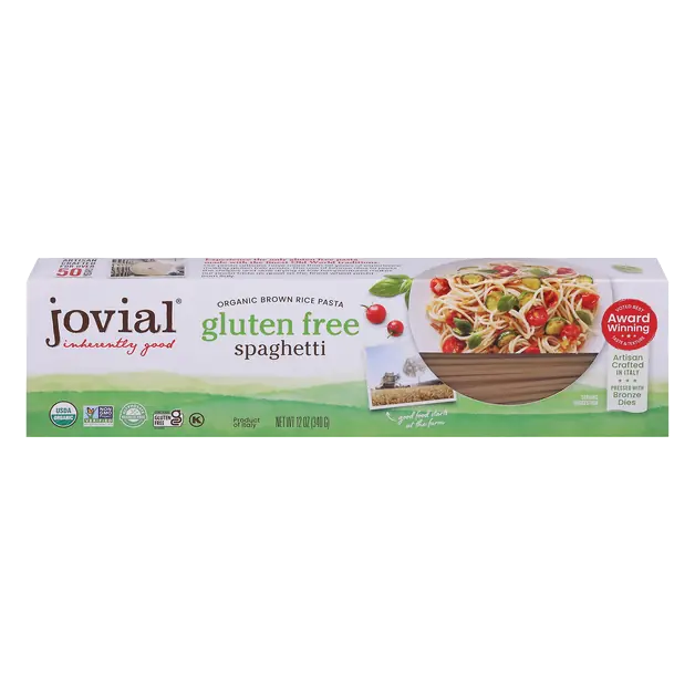 Organic Gluten Free Brown Rice Spaghetti Pasta