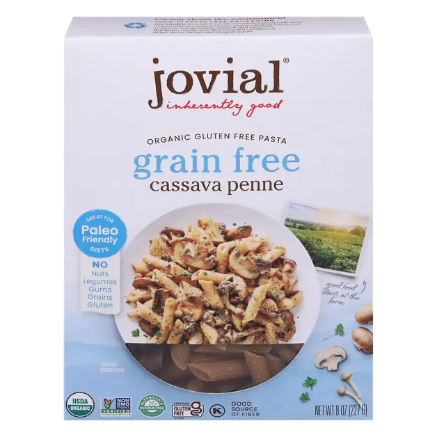 Organic Gluten & Grain Free Cassava Penne Pasta