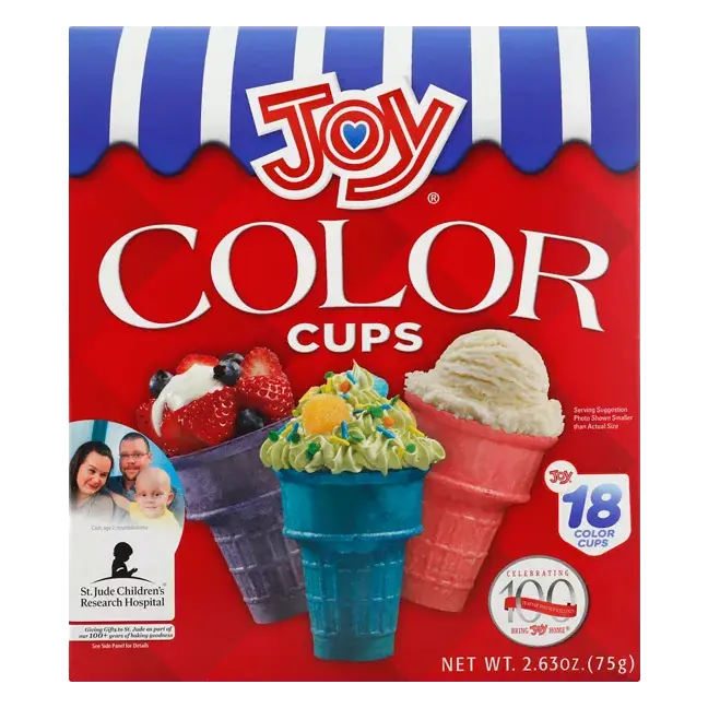 Ice Cream Cups, Color