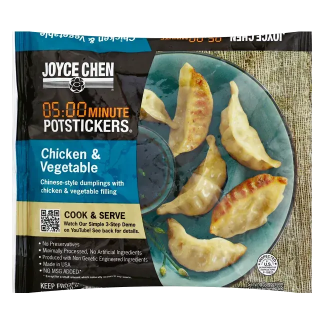 Potstickers, 05:00 Minute, Chicken & Vegetable