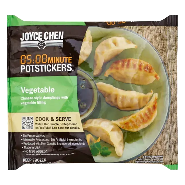 Potstickers, 05:00 Minute, Vegetable