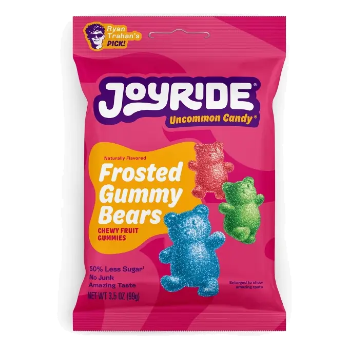 JOYRIDE Frosted Gummy Bears 3.5oz