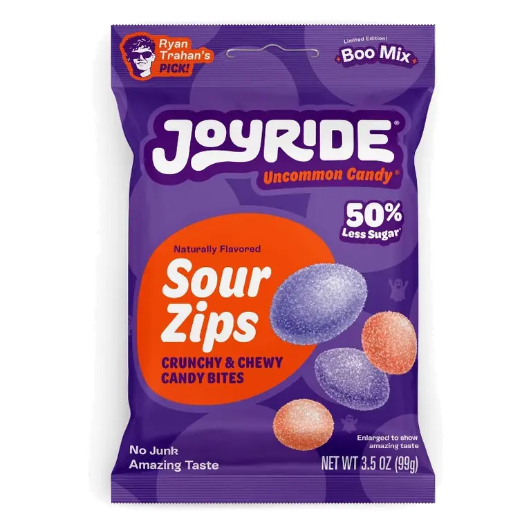 Joyride Halloween BOO Zips Candy, 3.5oz